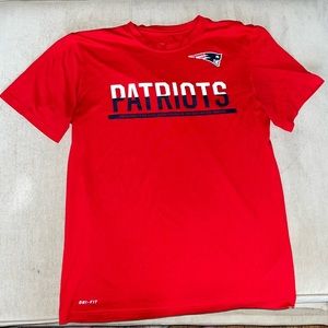 Nike Red New England Patriots Shirt